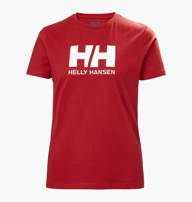 Футболка женская Helly Hansen Logo T-Shirt Red 34112-162
