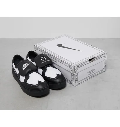 Кросівки чоловічі Nike X Peaceminusone Kwondo 1 Black/White DH2482-101