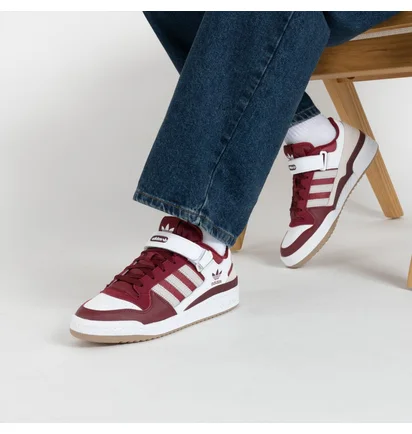Кроссовки мужские Adidas Forum Low Red/White GX7068