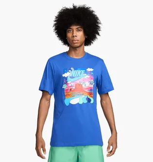 Футболка мужская Nike Air Space T-Shirt Blue HJ5468-480