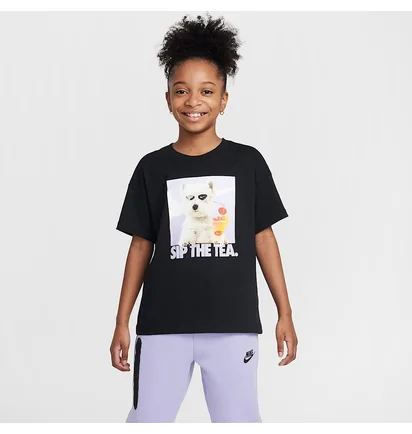 Футболка детская Nike Photo Black HQ2337-010