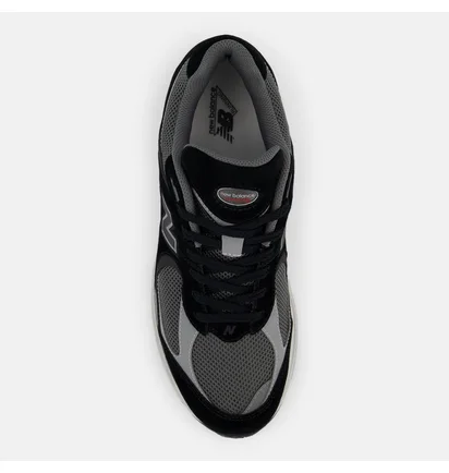 Кросівки чоловічі New Balance 2002R Black/Grey U2002RC