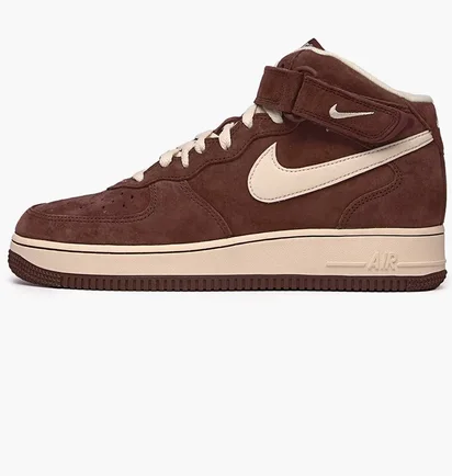 Кросівки чоловічі Nike Air Force 1 Mid Qs Brown Dm0107-200