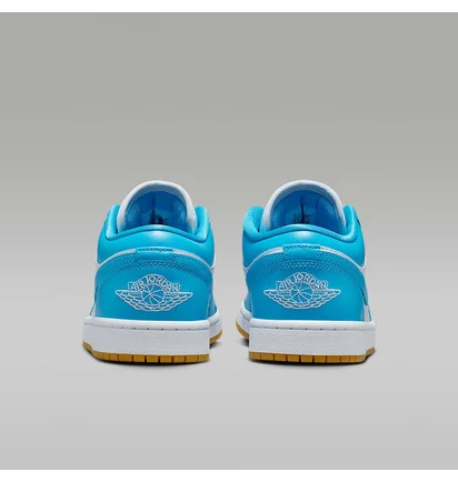Кросівки жіночі Air Jordan 1 Low White/Blue DC0774-104