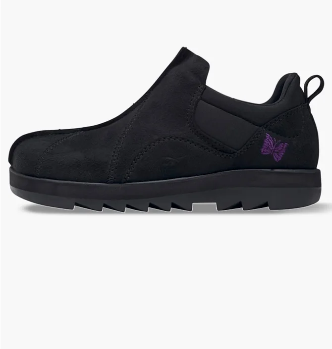 Туфли унисекс Reebok X Needles Beatnik Moc Black HP6838