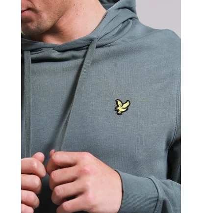Худі чоловіче Lyle & Scott Pullover Turquoise ML416VOG-GREY