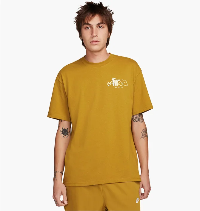 Футболка мужская Nike T-Shirt Max90 Sportswear Yellow FJ1085-716