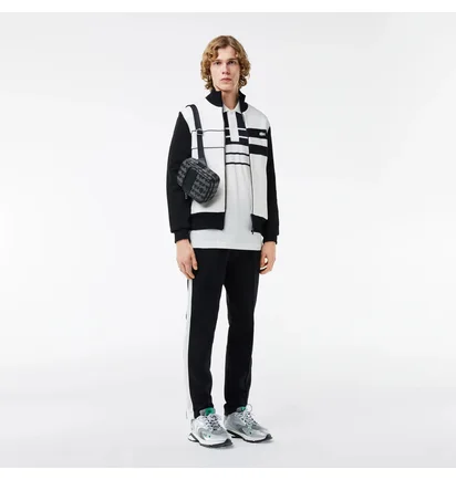 Сумка мужская Lacoste Monogram Grey NH4409LX-H45