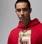 Худи мужское Air Jordan Jm Chimney Flc Po Red HQ5654-687