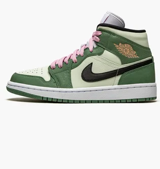 Кроссовки женские Air Jordan Wmns 1 Mid Se Green CZ0774-300