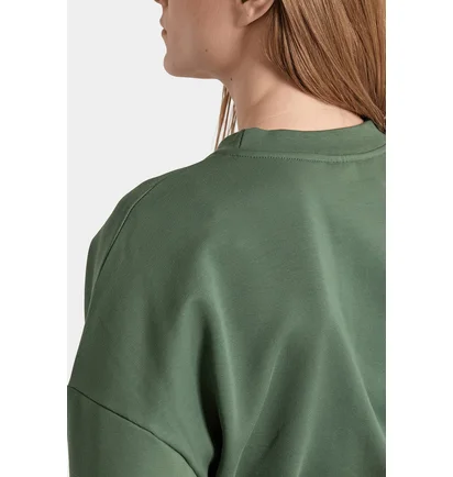 Свитшот женский Arena Oversized Crew Neck Green 006580-660