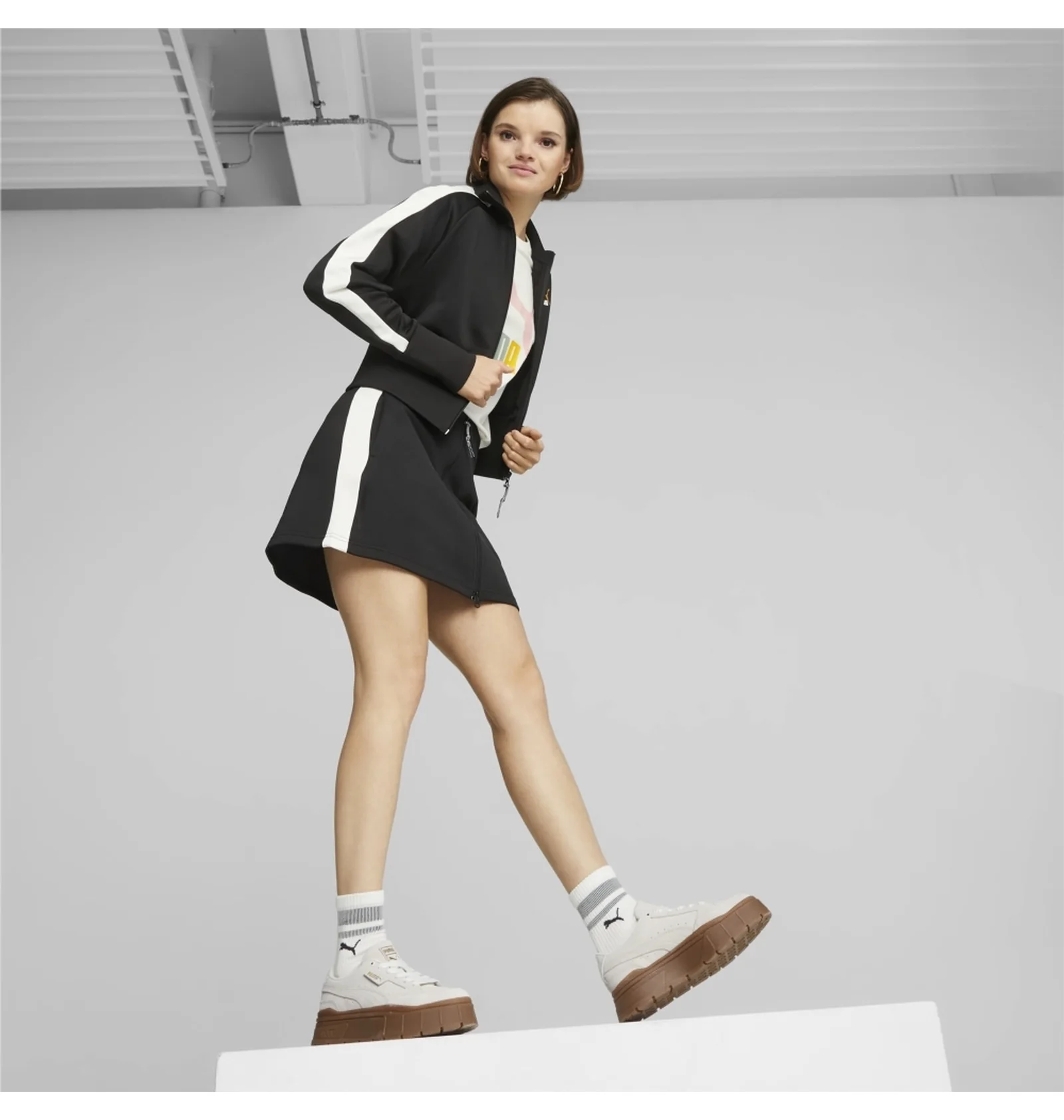 ᐉ Кроссовки женские Puma Mayze Stack Soft Winter Sneakers White