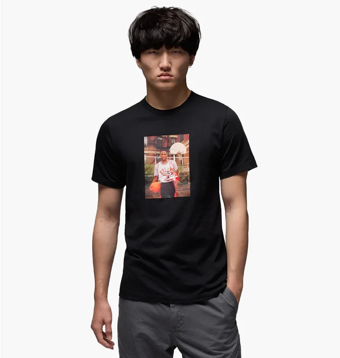 Футболка мужская Air Jordan Brand Photo Ss Crew Black HJ2354-010