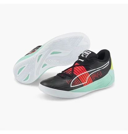 Кроссовки мужские Puma Fusion Nitro Black/Red 195514-06