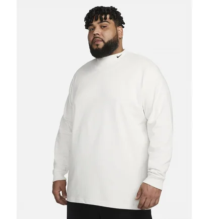 Свитшот мужской Nike Mock Neck Longsleeve White DX5868-030