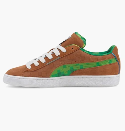 Кеди чоловічі Puma Minecraft X Suede 'Grass Block' Brown 38629001