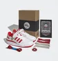Кроссовки унисекс Adidas Forum Low Trap Kitchen Shoes White Fz6565