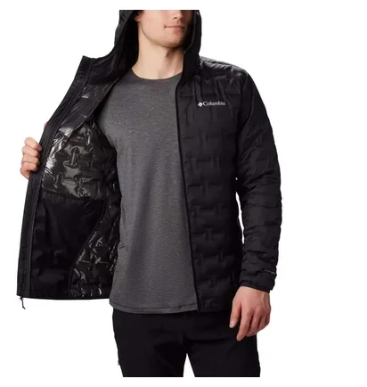 Пуховик чоловічий Columbia Delta Ridge Down Jacket Black Wo0954-010