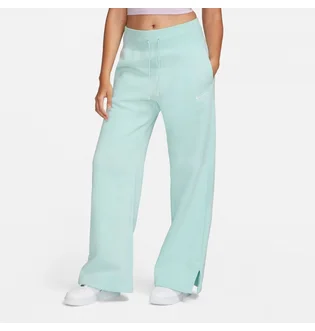 Штаны женские Nike Sportswear Phoenix Fleece High-Waisted Wide-Leg Sweatpants Turquoise DQ5615-346