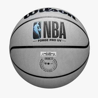 Баскетбольный мяч Wilson Nba Forge Pro Uv Grey/Blue WZ2010801XB7
