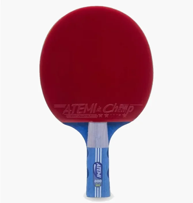 Ракетка для настільного тенісу Atemi 800 Black/Red 10046