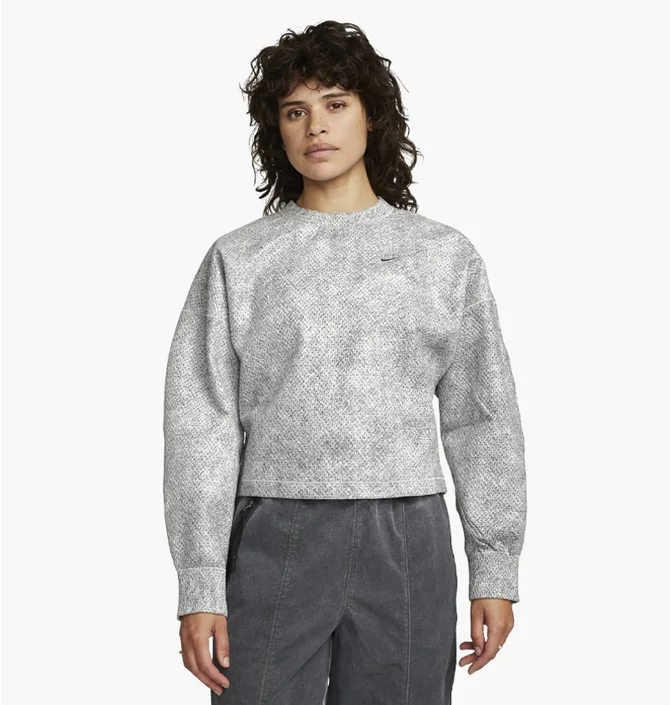 Кофта женская Nike Forward Crew Grey Dq7908-077