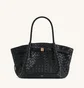 Сумка жіноча JW PEI Hana Medium Weave Texture Tote Bag Black BB2025BG119200JWP