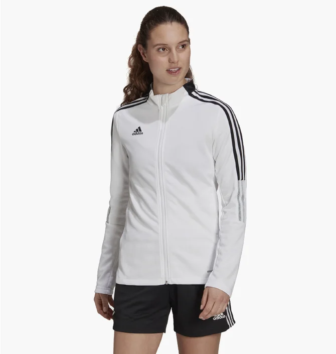 Олимпийка женская Adidas Tiro 21 Track Jacket White Gm7302