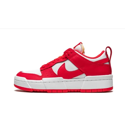 Кроссовки женские Nike Dunk Low Disrupt White/Red CK6654-601