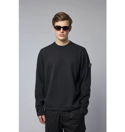 Свитшот мужской Stone Island Knitwear Black L1S156100011-S0297-V0029