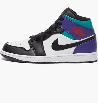 Кроссовки мужские Air Jordan 1 Mid White/Black DQ8426-154