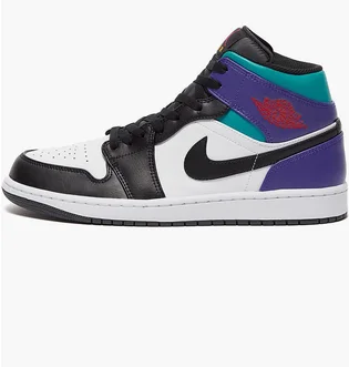 ᐉ Кросівки чоловічі Air Jordan 1 Mid White/Black DQ8426-154
