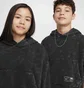 Худи детское Nike Cob Flc Po Hoodie Wash Black FZ5266-010