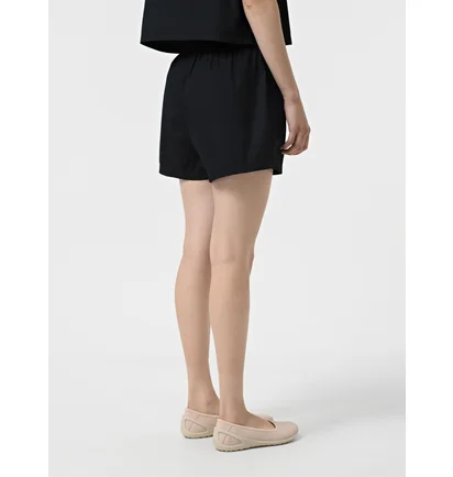 Шорты женские Converse Womens Woven Short Black 10027905-001