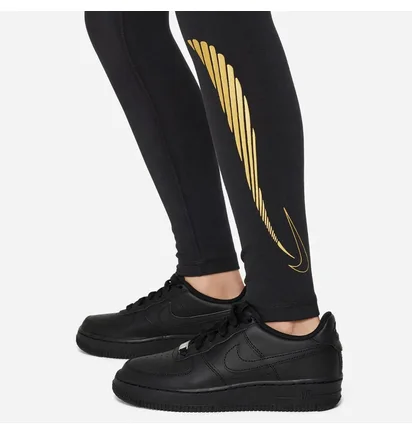 Лосины детские Nike G Nsw Fvrt Hr Tght Shne Black FJ6164-010