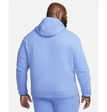 Толстовка мужская Nike Sportswear Tech Fleece Windrunner Full-Zip Hoodie Light Blue FB7921-450