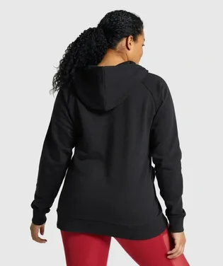 Толстовка жіноча Gymshark Training Zip Black B1A1C-BBBB