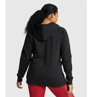 Толстовка жіноча Gymshark Training Zip Black B1A1C-BBBB