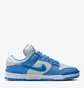 Кроссовки женские Nike Dunk Low Twist White/Light Blue DZ2794-002