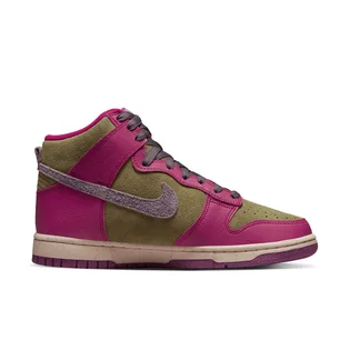 Кроссовки женские Nike Dunk High Green/Pink Fb1273-500