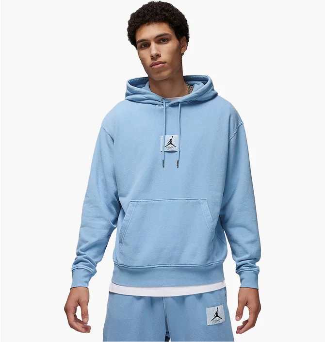 Худи мужское Air Jordan Hoodie Lavado Flight Fleece Light Blue FB7290-436