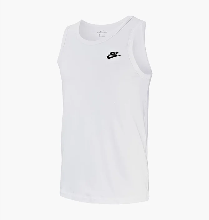 Майка мужская Nike M Nsw Club - Tank White BQ1260-100