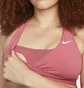 Топ женский Nike Womens Medium-Support Padded Sports Bra (Maternity) Pink Cq9289-622