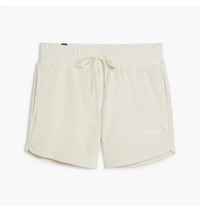 Шорты женские Puma Ess Elevated Shorts Beige 677946-87