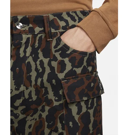 Штаны мужские Nike Life MenS Allover Print Cargo Pants Brown FJ0325-222