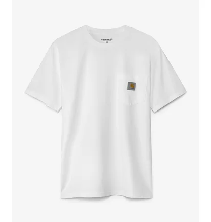Футболка чоловіча Carhartt Pocket T-Shirt White I030434-02XX