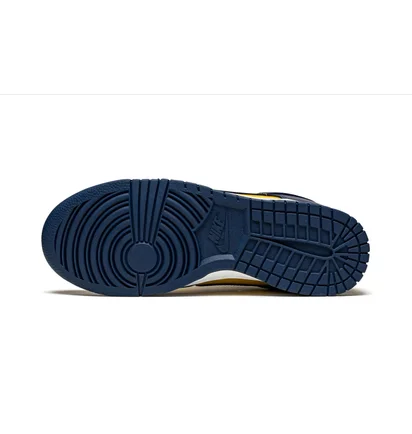 Кроссовки мужские Nike Dunk Low Yellow/Blue DD1391-700