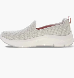 Кеди жіночі Skechers Go Walk Flexflashing Stars Natural Beige 124964-NAT