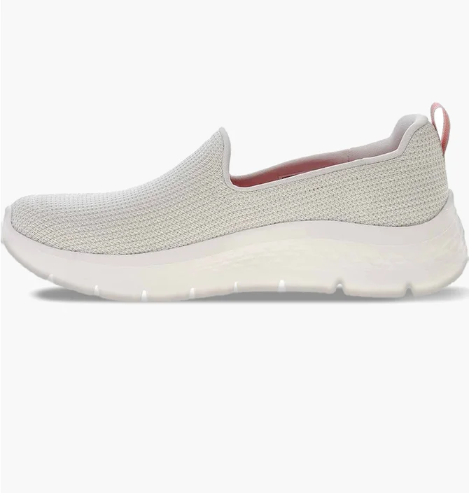 Кеды женские Skechers Go Walk Flexflashing Stars Natural Beige 124964-NAT