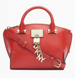 Сумка женская Dkny Elissa Small Leather Crossbody Satchel Red R92DHC28
